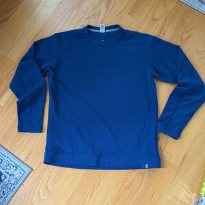 Stio Turpin Fleece Crew Sweater blue size medium style 2060